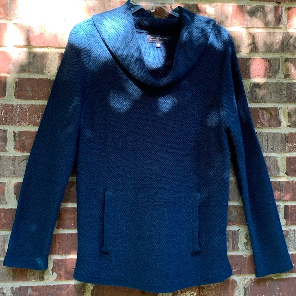 Jones New York Cowl Neck Sweater, Size M